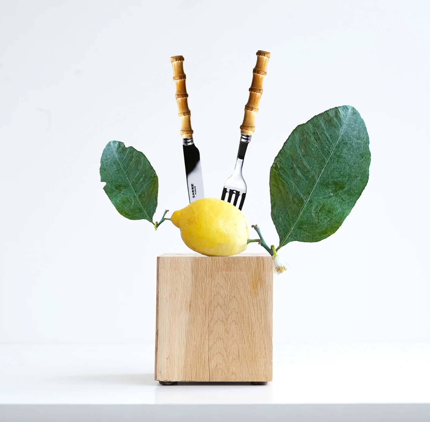 CUTLERY SET - Panda Bamboo, SET OF 4