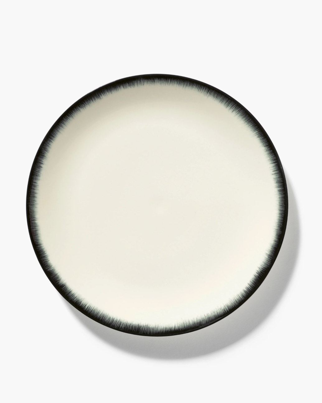 PLATE XL WHITE/BLACK, DÉ