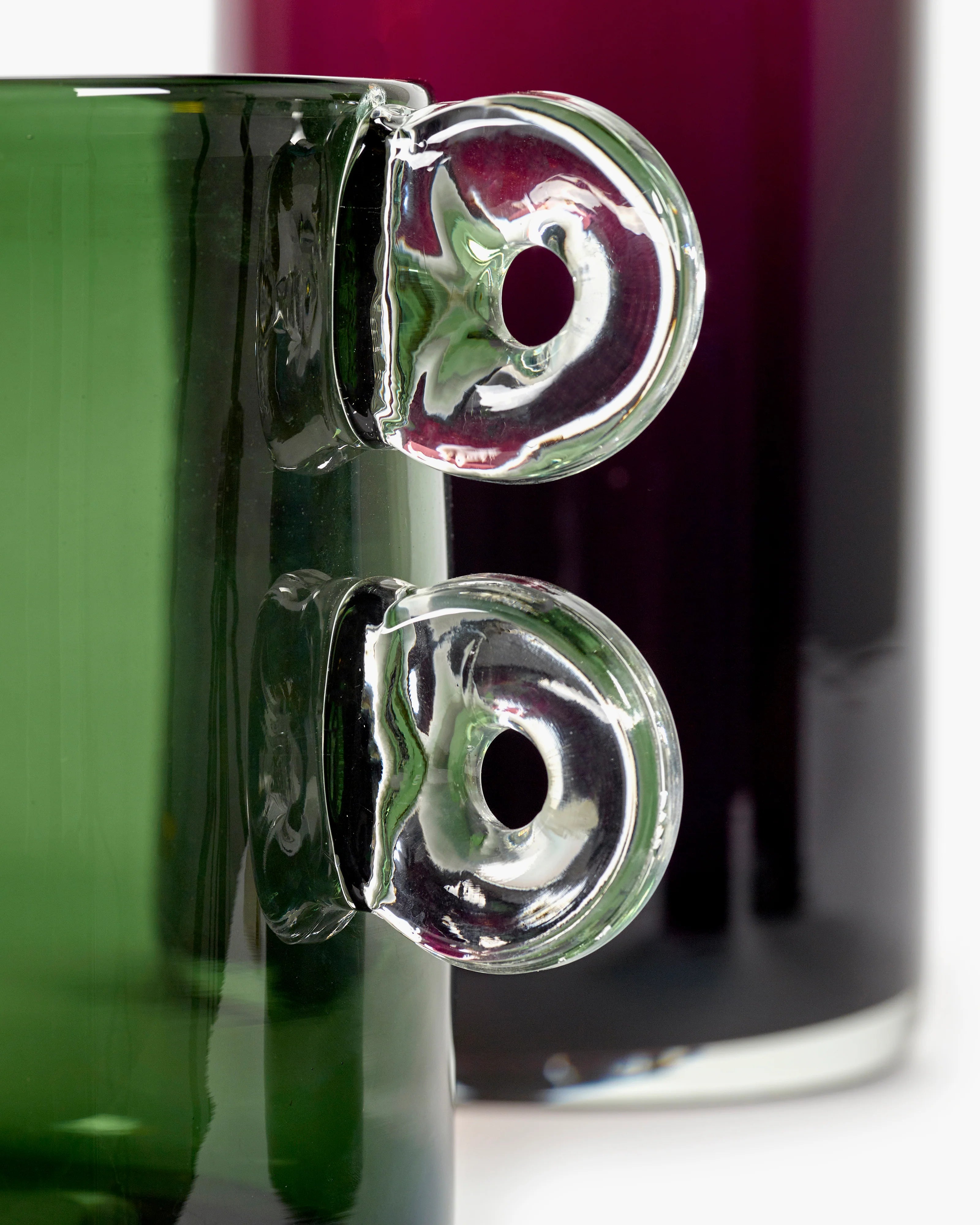 VASE DARK GREEN WIND & FIRE