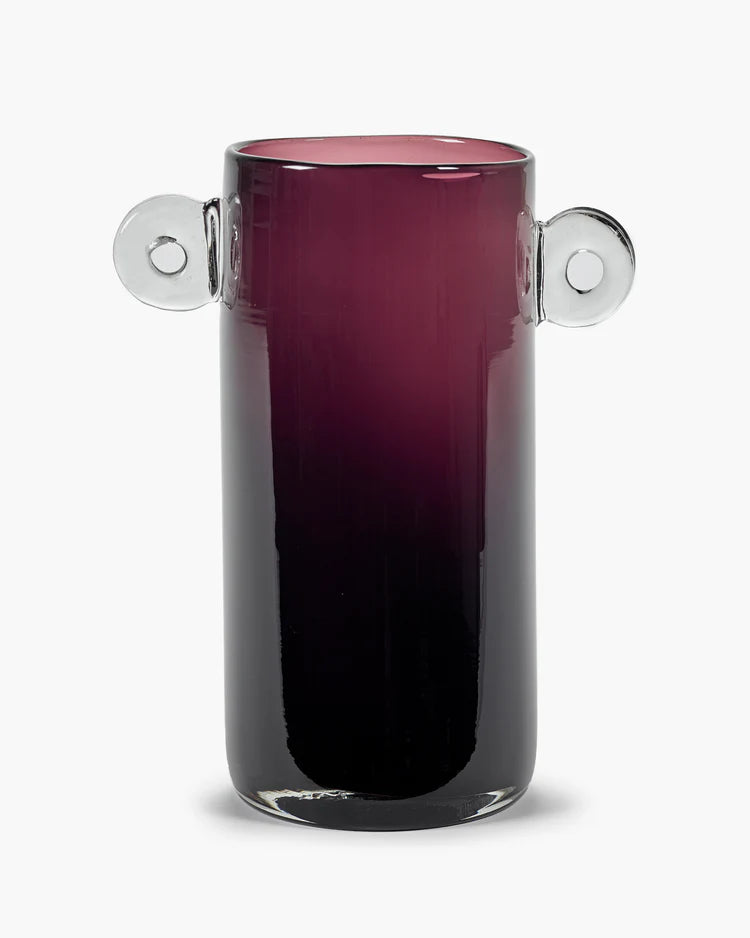 VASE AUBERGINE WIND & FIRE