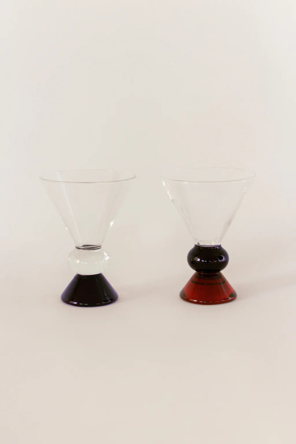 Totem Glasses, Paris Set of 2