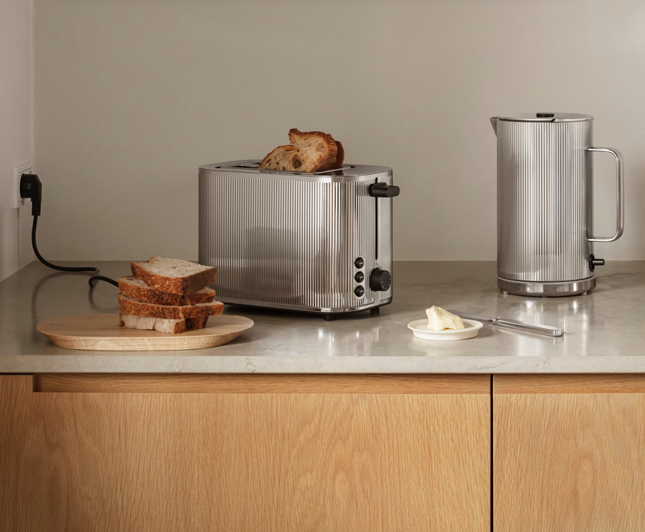 BERNADOTTE TOASTER STAINLESS STEEL
