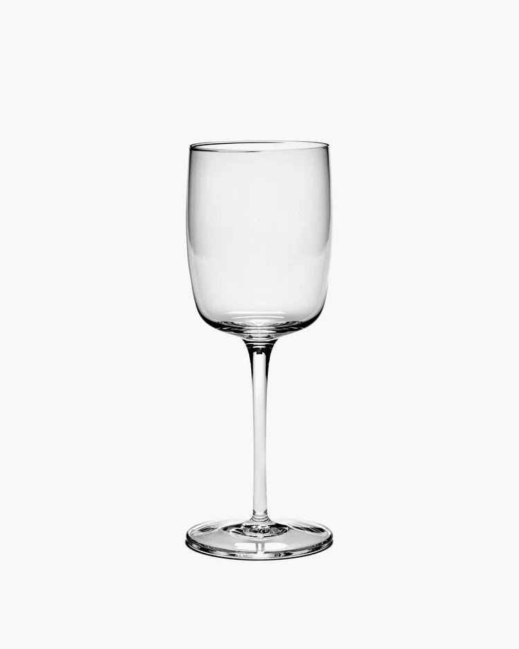 WHITE WINE GLASS CURVED 40CL - SET OF 2